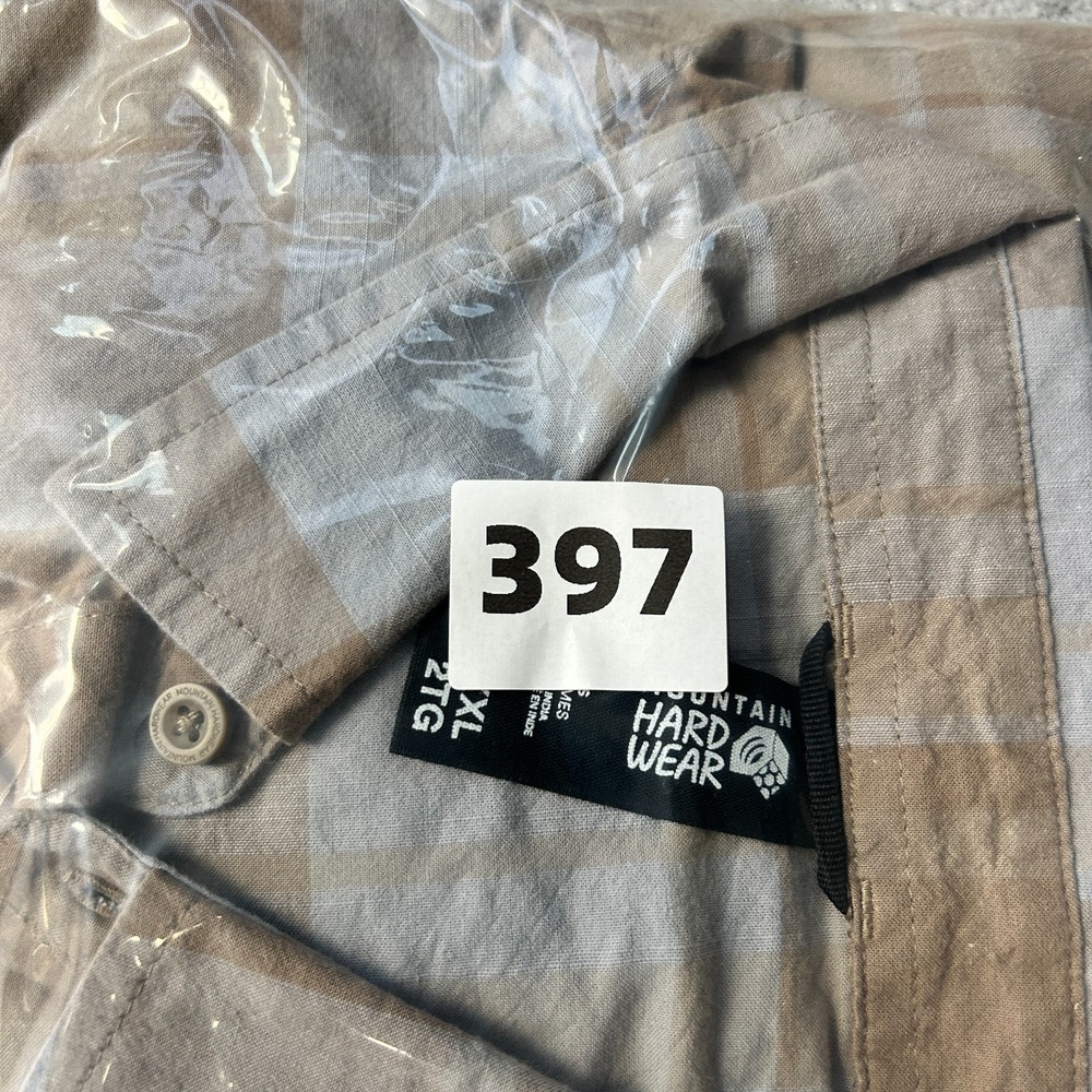 Mountain Hardwear Shirt Mens 2XL Button Up Casual Hiking Long Sleeve NWT - Picture 10 of 11